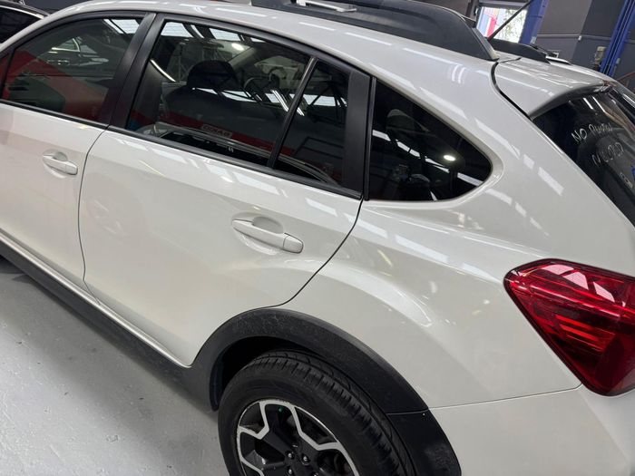 Subaru side panel fully restored
