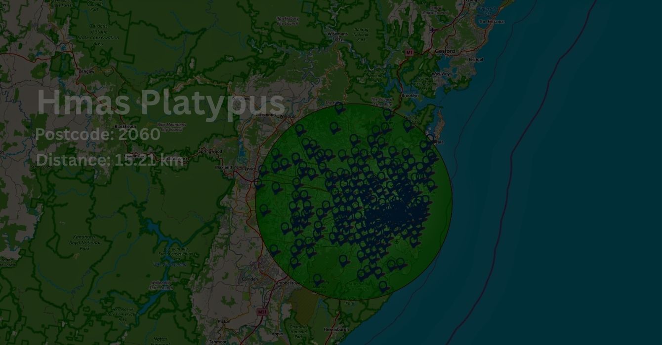 Panel Beating and other area we serve on map