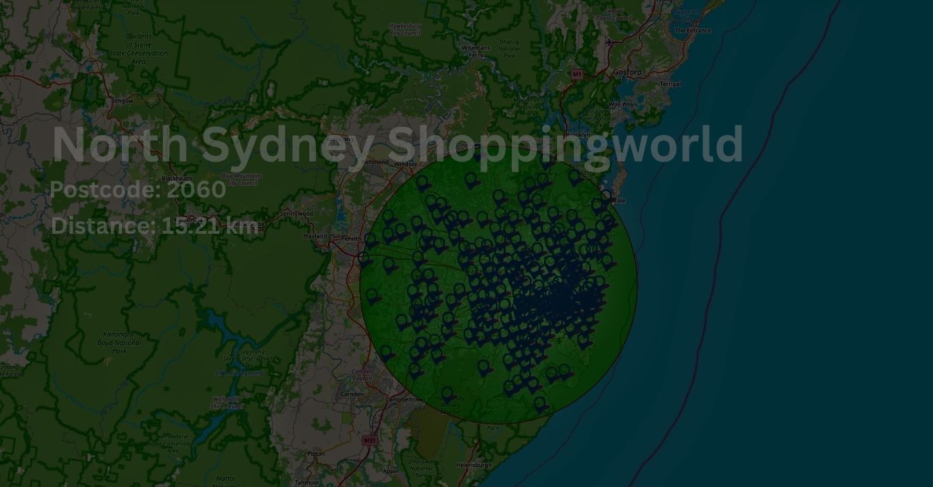 Panel Beating and other area we serve on map