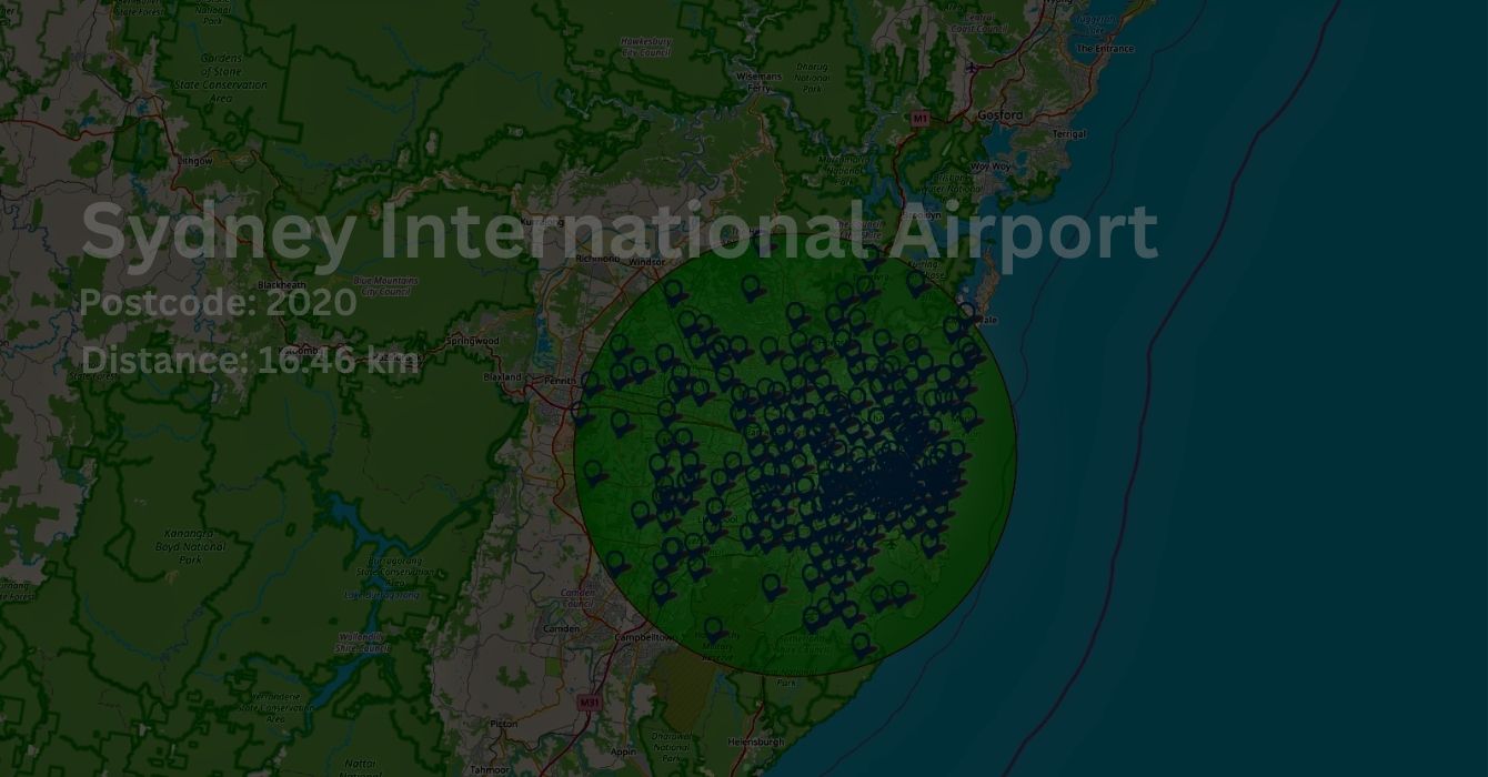 Panel Beating and other area we serve on map